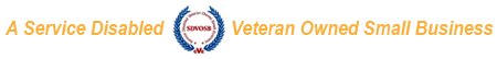 A Service Disabled Veteran Owned Small Business